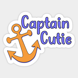 Captain Cutie Sticker